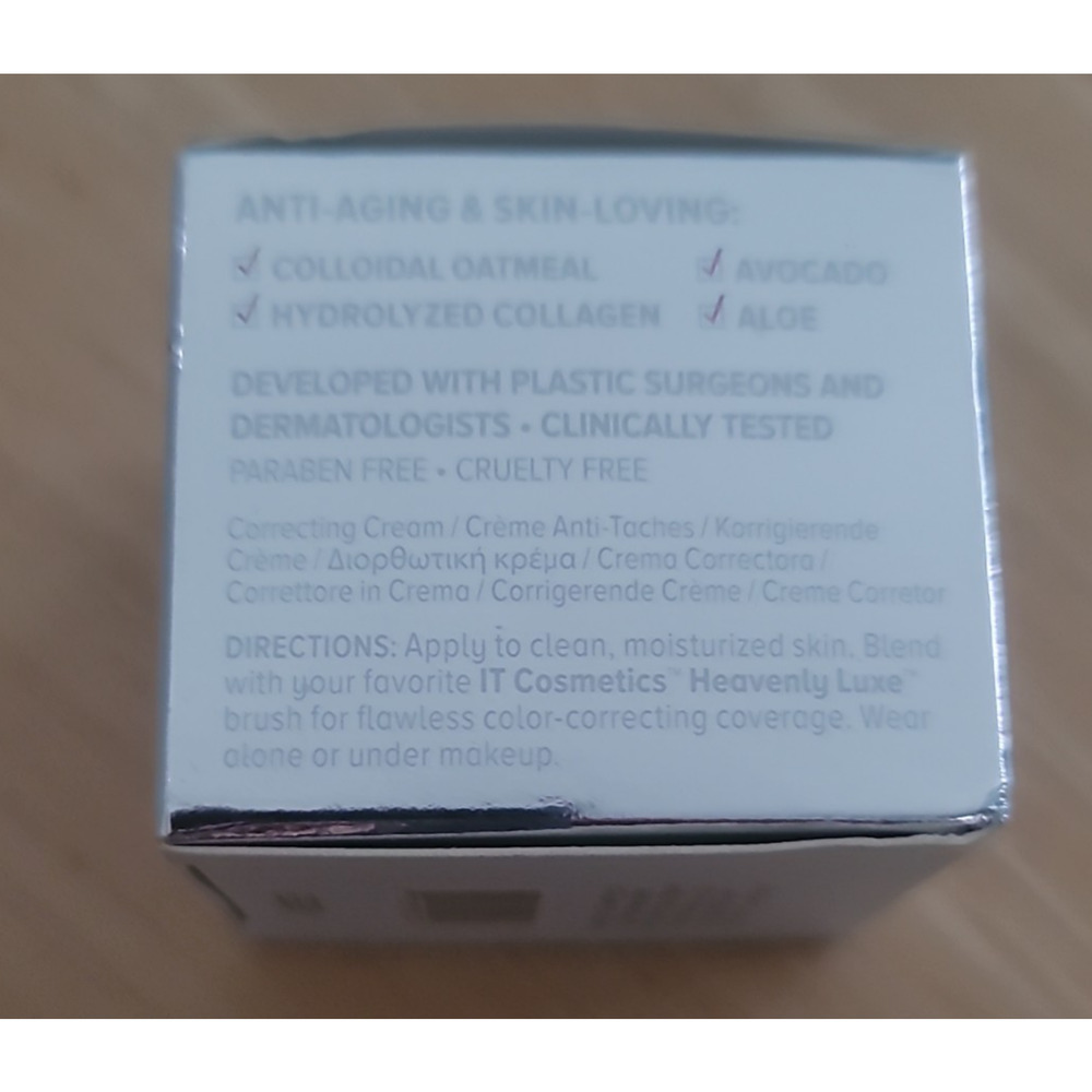 It Cosmetics Bye Bye Redness Neutralizing Cream Full Size .37 OZ Natural Beige - Picture 3 of 7